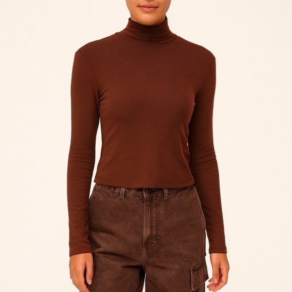Wilfred | Aritzia | Size XS/ S | Brown Turtleneck - Picture 1 of 6